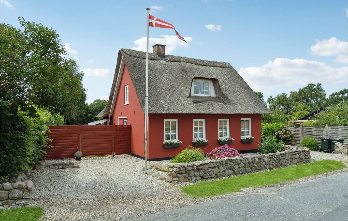 Ferienhaus für 6 Personen mit Terrasse in Humble, Langeland
