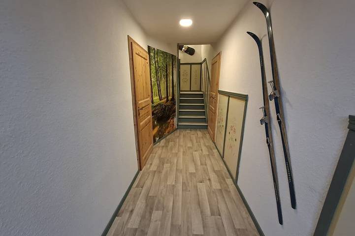 Ferienwohnung für 5 Personen, mit Garten in Frankenhain