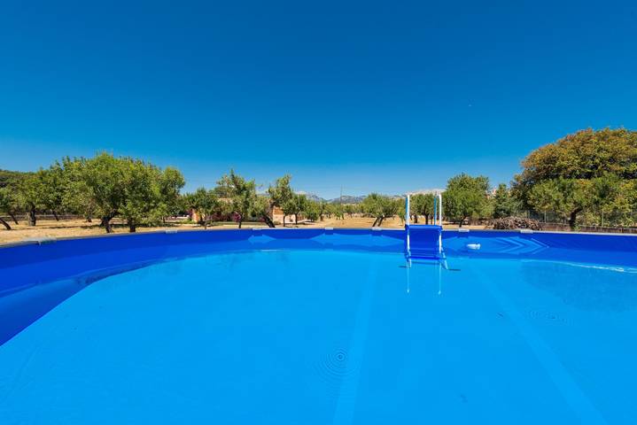 Paratge De Son Toniet - Apartment mit privaten Pool in Buger. Wifi gratis in Búger, Mallorca Inselmitte