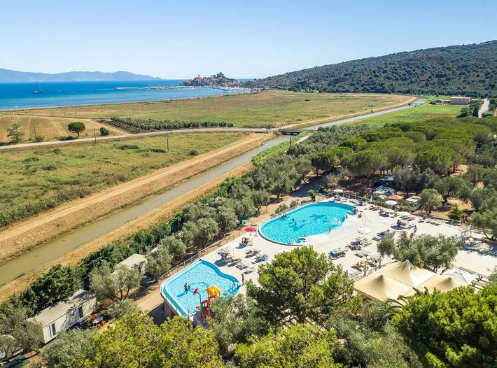 Camping für 4 Personen, mit Pool und Garten sowie Kinderpool, mit Haustier in Orbetello - 4