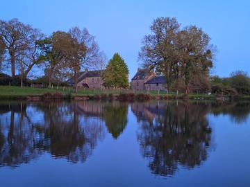 Gîte pour 15 personnes, avec vue sur le lac ainsi que vue et jardin à La Vraie-Croix