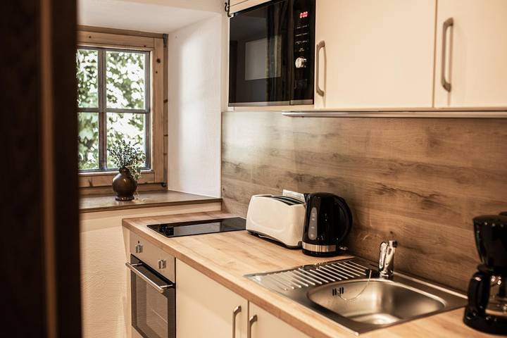 Ganze Ferienwohnung, Litzlalm - 1 Schlafzimmer in Loferer und Leoganger Steinberge, Sankt Martin bei Lofer