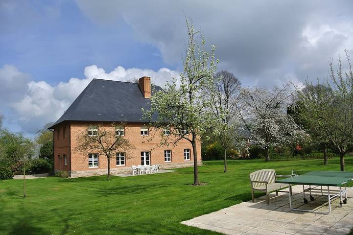 Maison de vacances pour 9 personnes, avec Jardin à Offranville