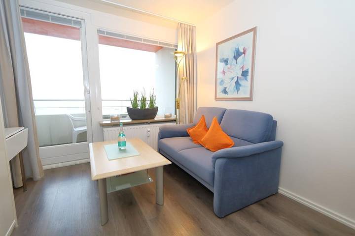 Ferienwohnung für 2 Personen, mit Meerblick und Balkon in Westerland