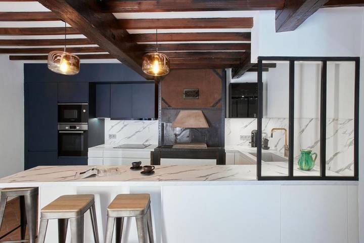 Maison de vacances pour 4 personnes, avec balcon et vue