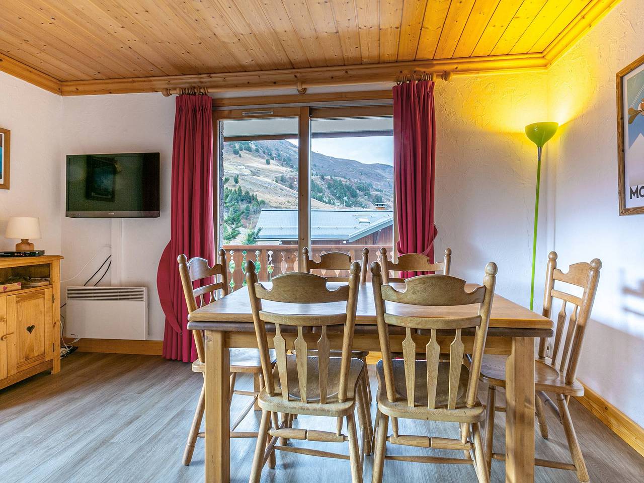 Appartement entier, Appartement familial - 2 chambres, balcon, proche pistes, Méribel in Méribel-Mottaret, Les Allues
