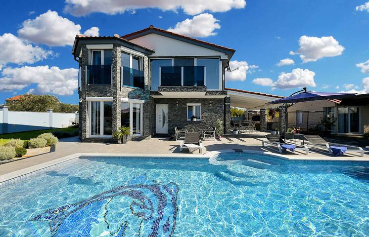 Villa für 10 Personen, mit Garten in Fazana