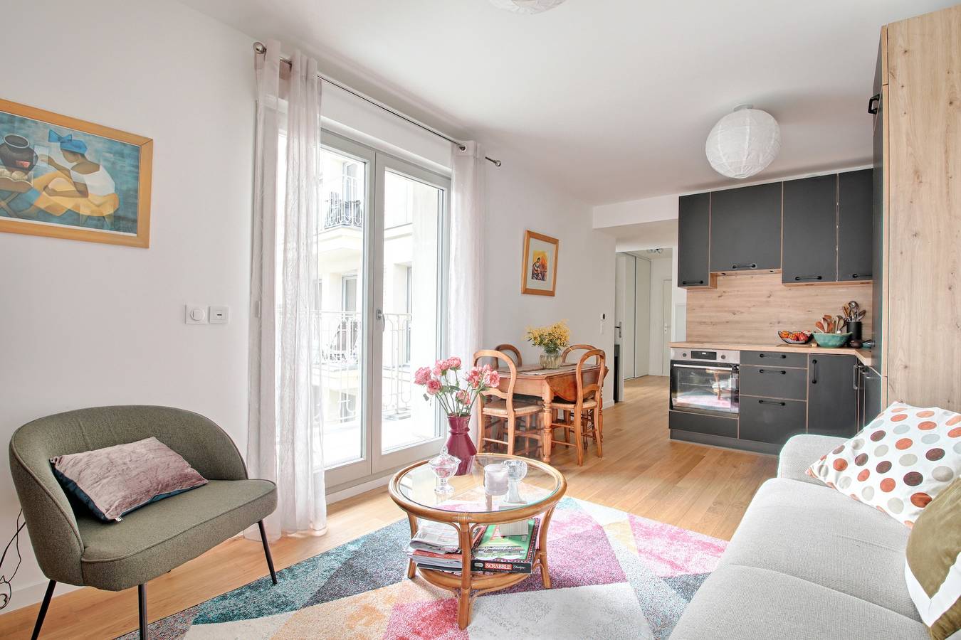 Entire apartment, Esprit Village - Avec parking privé in Clamart, Hauts-de-Seine