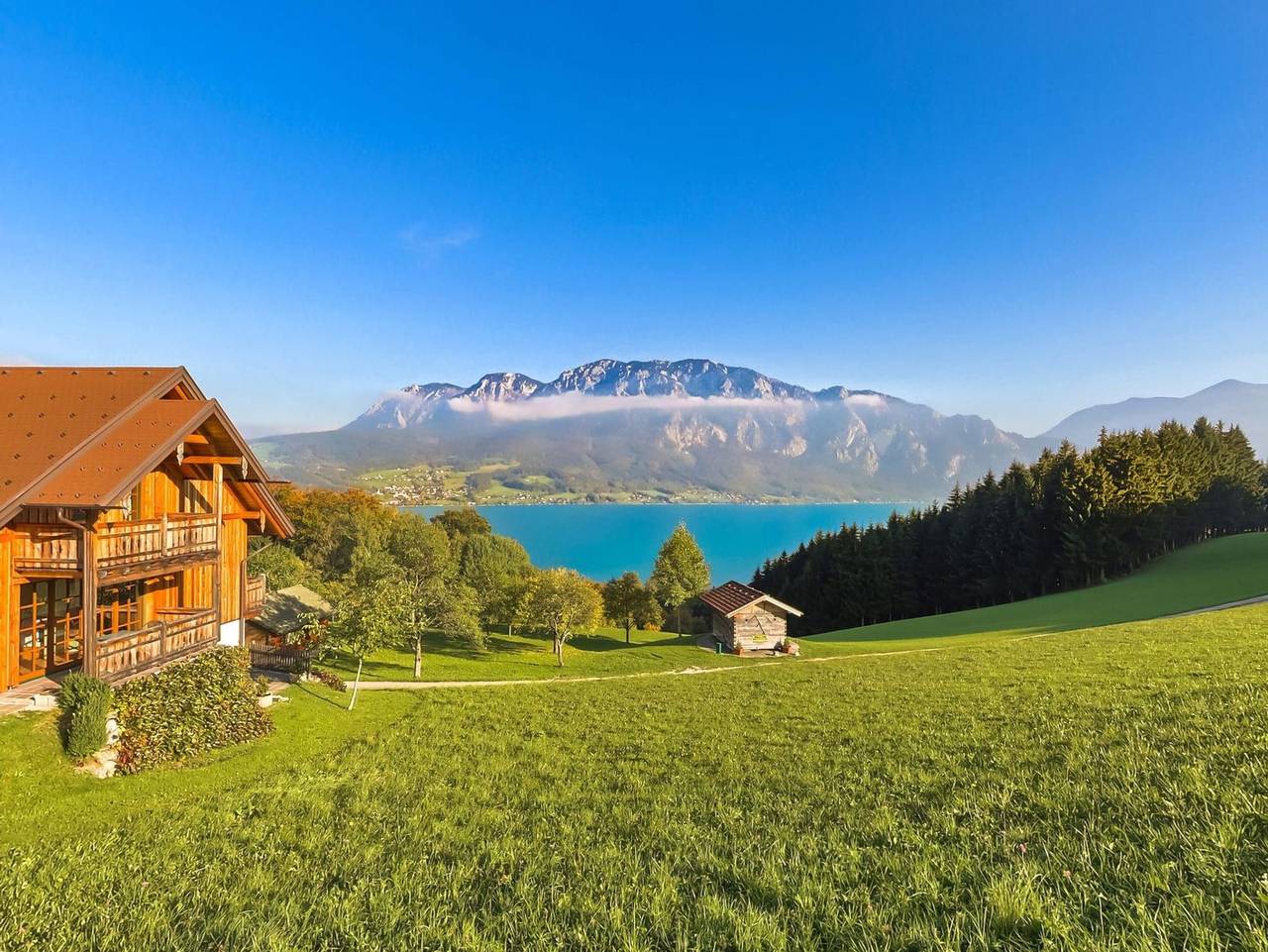 Apartment am Ferienhof Margarethengut am Attersee in Unterach am Attersee, Traunviertel