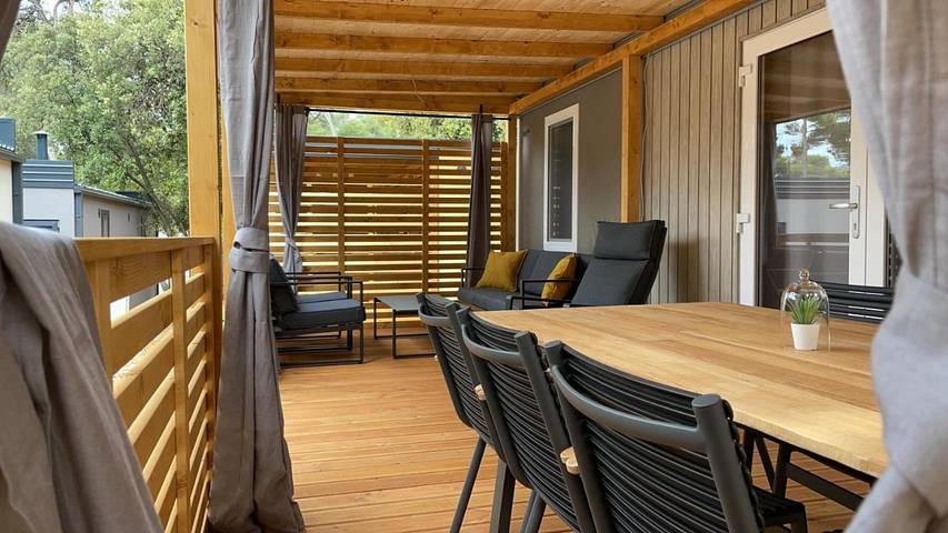 Camping für 6 Personen, mit Garten in Biograd na Moru