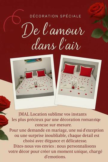 Location de vacances pour 2 personnes, avec terrasse, animaux acceptés à Le Gosier