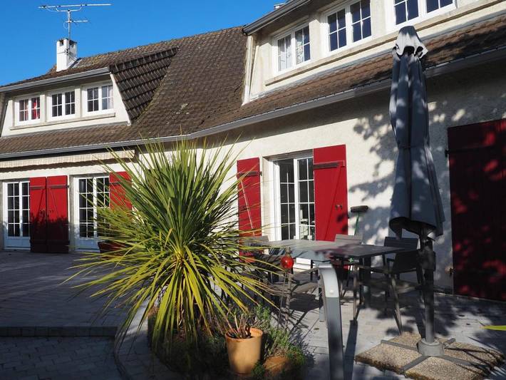Chambre d’hôte pour 2 personnes, avec Terrasse ainsi que Jardin et Vue