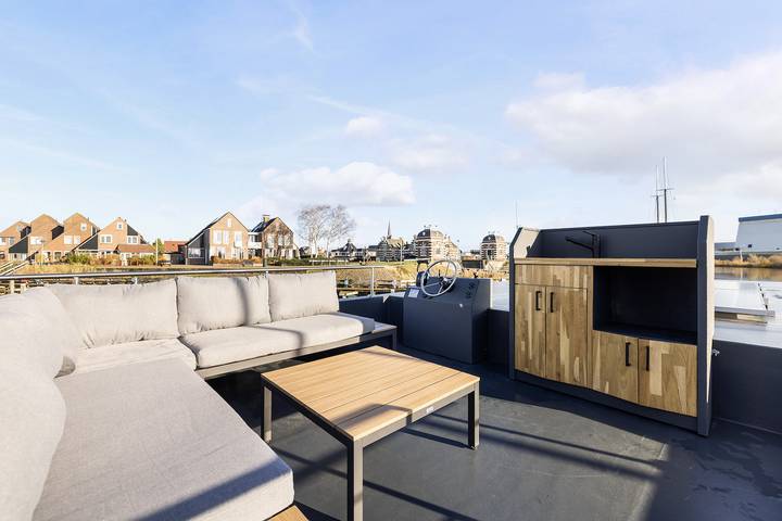 Maison de vacances pour 4 personnes avec terrasse in Lemmer, IJsselmeer