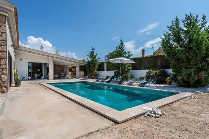 Con piscina y precioso jardín - Villa Sa Calma in Sa Torre, Lluchmayor