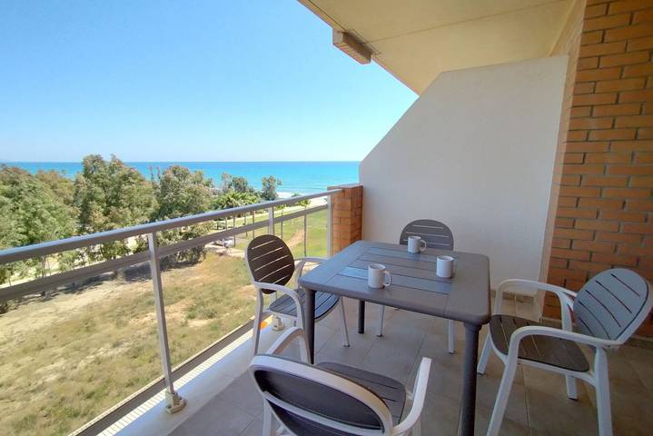 Apartamento de vacaciones para 6 personas, con piscina y balcón/terraza - 1