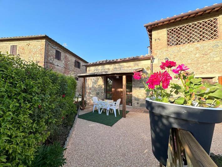 BnB für 3 Personen, mit Garten in der Toskana