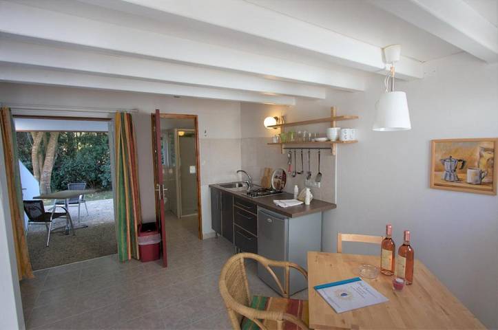 Station pour 4 personnes, avec vue ainsi que sauna et jardin à Linguizzetta - 2