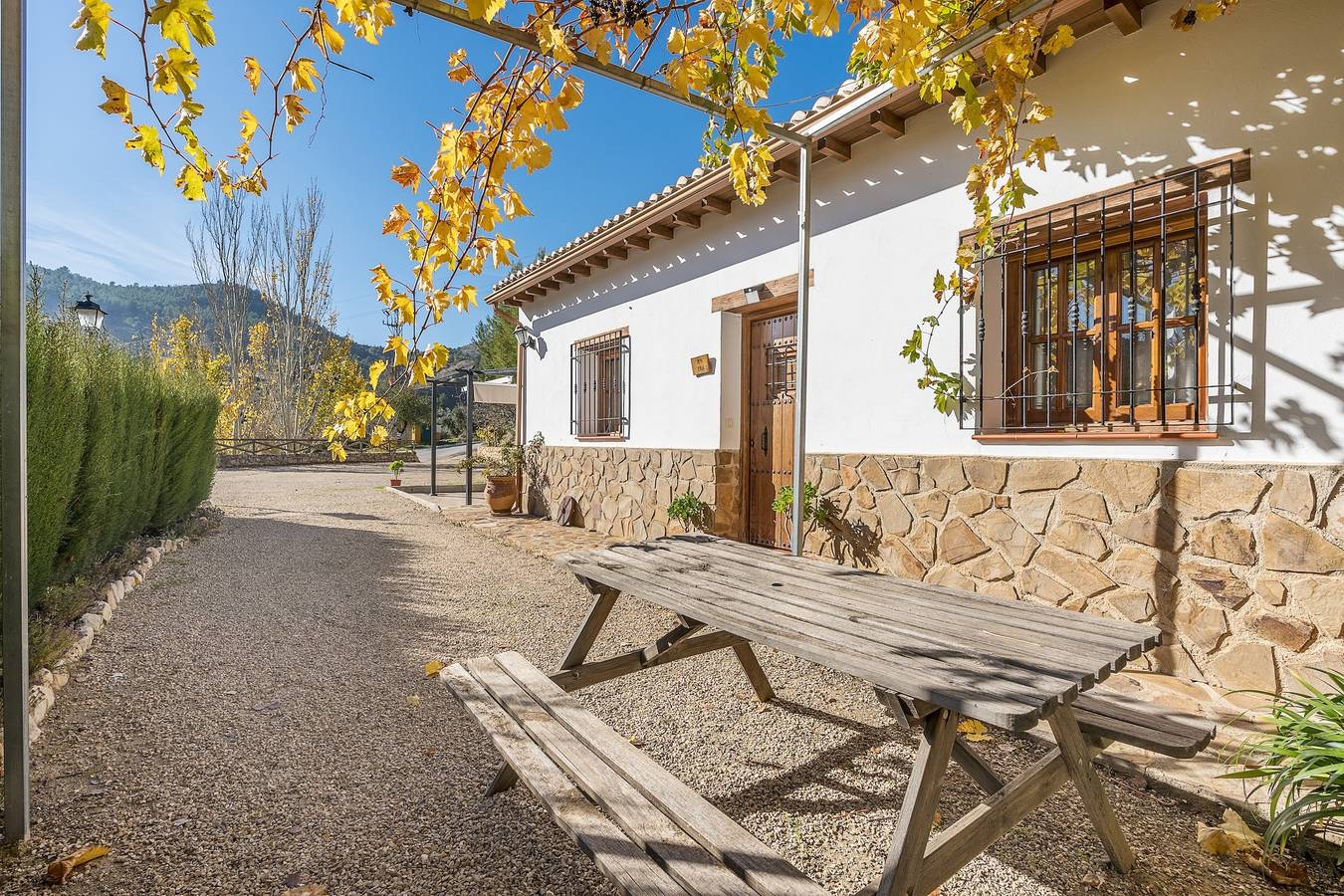 Finca 'La Era Vivienda Turística' mit Bergblick, Wi-Fi und Klimaanlage in Castril, Geoparque de Granada