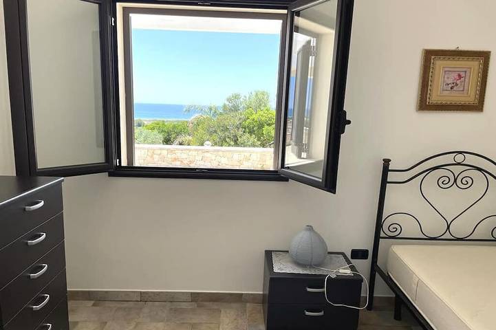 Panoramic villa with beautiful view at the Maldives of Salento in Spiaggia di Torre Pali (Salve), Salve