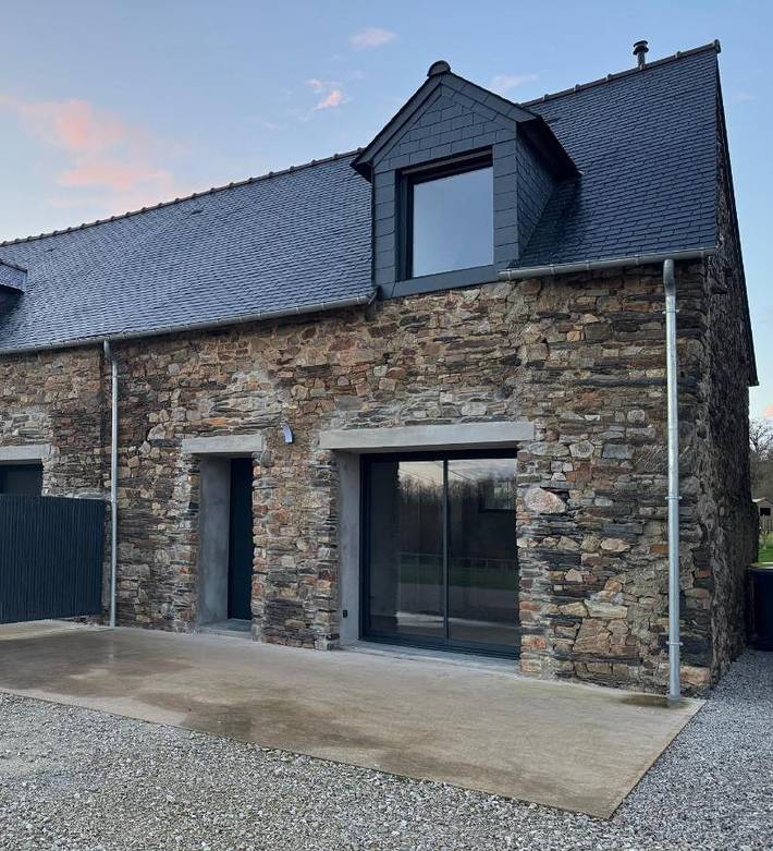 Gîte pour 4 personnes, avec terrasse à Sainte-Anne-sur-Vilaine
