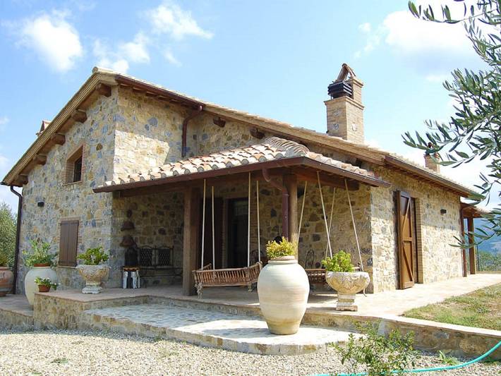 Casa vacanza per 8 persone, con Giardino e Piscina nonché Sauna a Magliano in Toscana