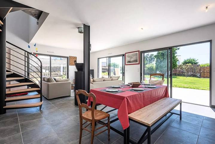 Location de vacances pour 9 personnes, animaux acceptés dans Plage du Men Du - 2