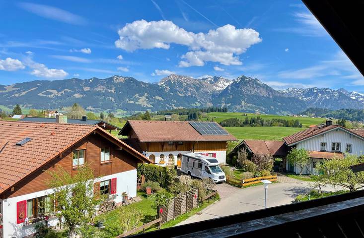 Ferienwohnung für 4 Personen, mit Sauna und Pool sowie Balkon und Whirlpool in Bolsterlang - 2