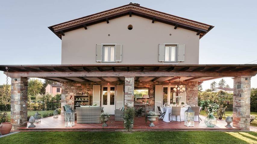 Villa for 6 people, with yard in Lucca