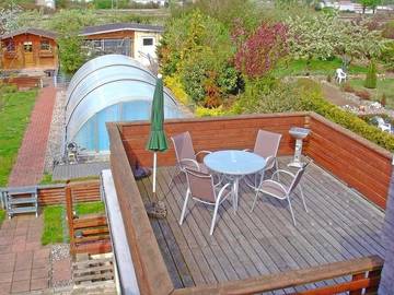 Ferienwohnung für 2 Personen, mit Terrasse und Sauna in Malchow