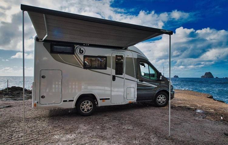 Camping für 3 Personen, mit Ausblick auf den Kanaren