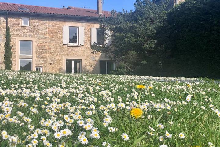 Location de vacances pour 10 personnes, avec piscine ainsi que terrasse et jardin à Saint-Didier-au-Mont-d'Or - 3