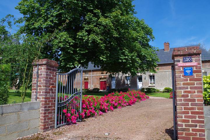 Gîte pour 6 personnes, avec terrasse et jardin à Saint-Quentin-la-Motte-Croix-au-Bailly