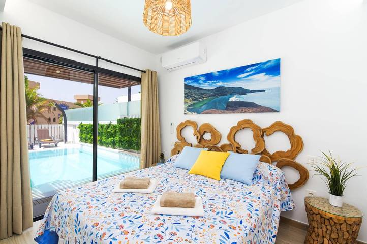 Villa für 6 Personen mit Garten in Los Pocillos, Tías