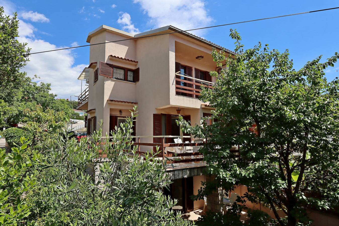 Ganze Wohnung, 1-Zimmer-Ferienwohnung mit Terrasse Selce, Crikvenica A-24450-a in Selce, Primorje-Gorski Kotar