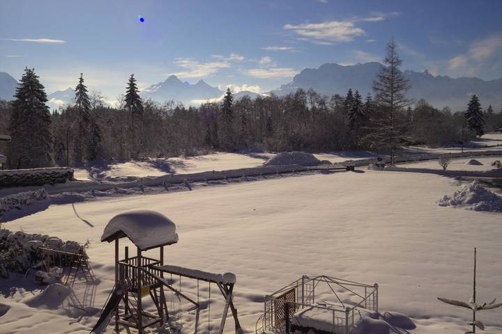 Ferienwohnung für 2 Personen, mit Ausblick und Terrasse, mit Haustier in Wallgau - 3