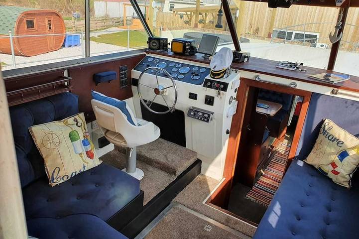 Hausboot für 2 Personen, mit Whirlpool und Terrasse sowie Sauna in England - 4