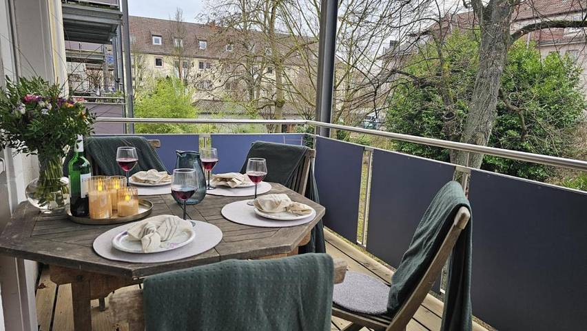Gîte pour 4 personnes, avec balcon et vue dans Landau in der Pfalz - 2