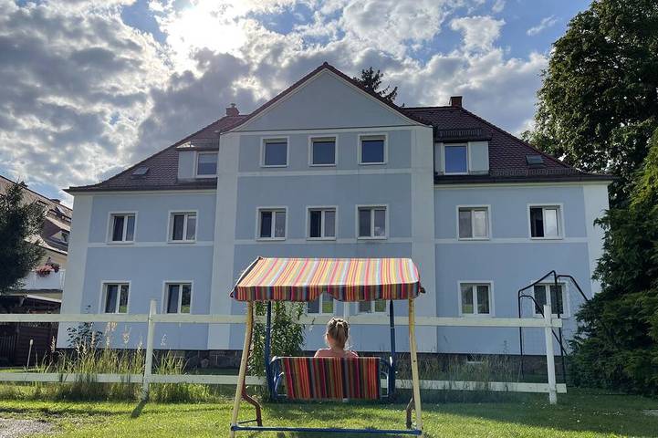 Ferienwohnung für 6 Personen, mit Garten in Markkleeberg