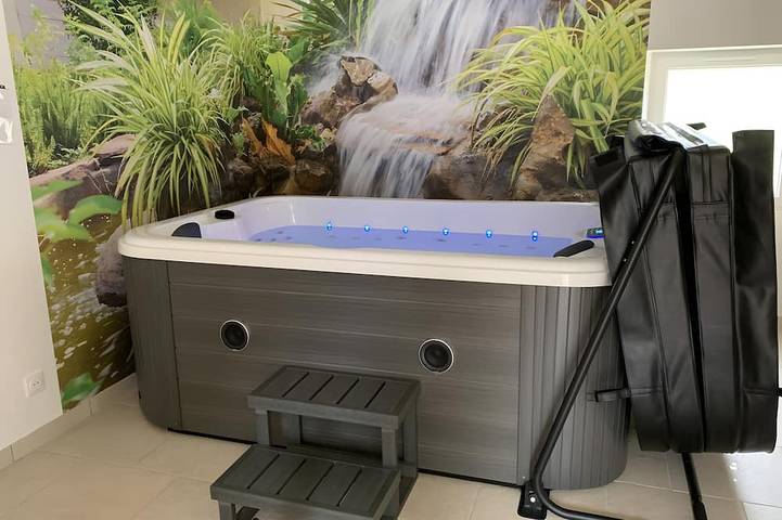 Maison de vacances pour 6 personnes, avec Jacuzzi et Jardin