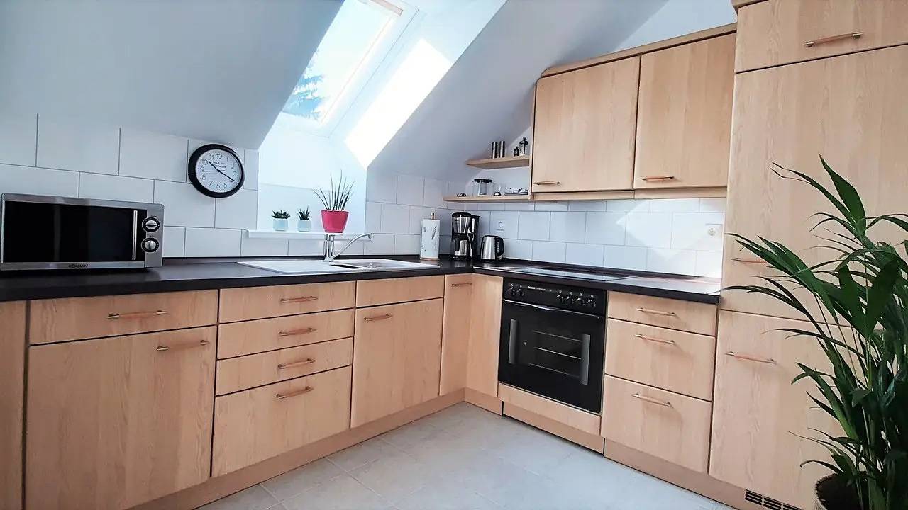Appartement de vacances entier, Appartement de vacances pour 2 personnes avec balcon in Leipzig-Est, Leipzig