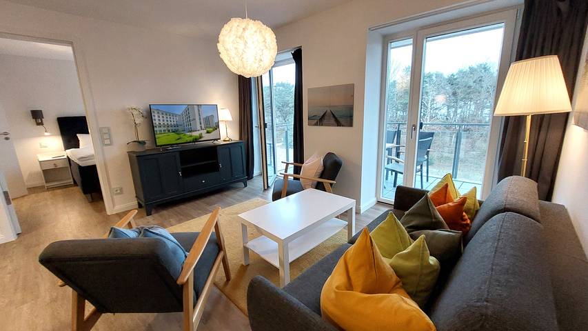 Ferienwohnung für 6 Personen, mit Balkon - 1