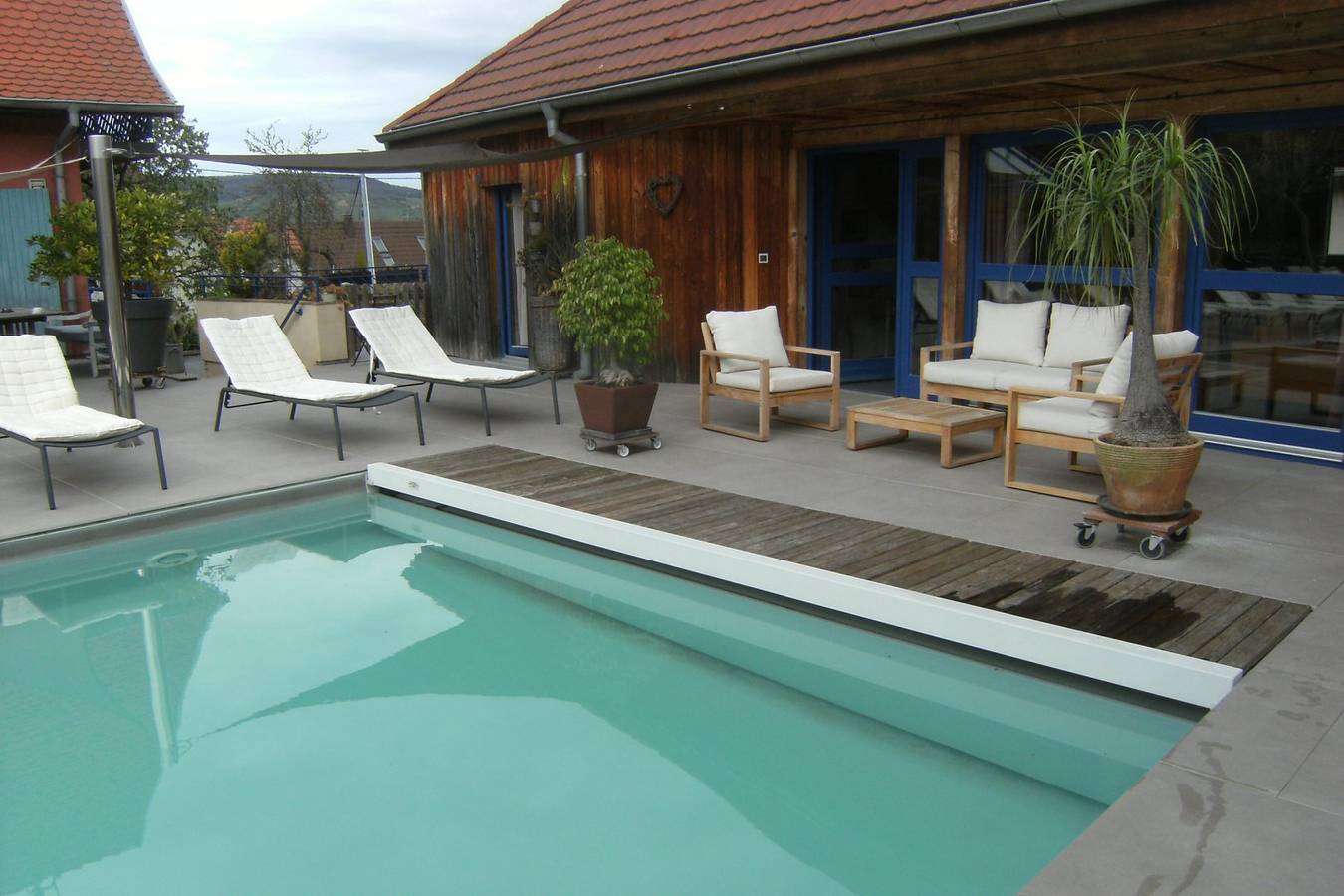 Maison 4 personnes en Alsace avec piscine in Orschwihr, Parc naturel régional des Ballons des Vosges