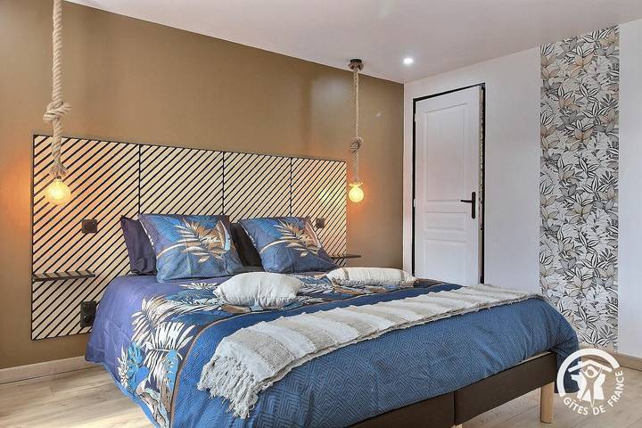 Chambre d’hôte pour 2 personnes, avec Terrasse et Jardin à Lanloup