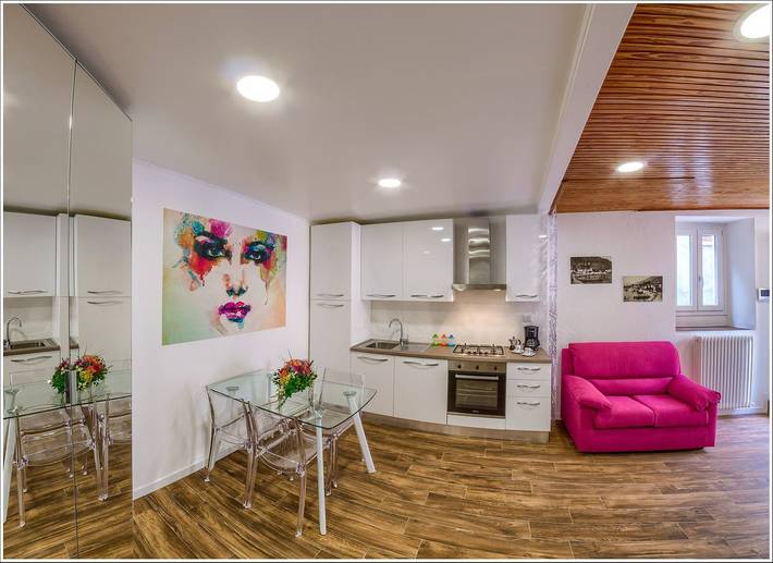 Gîte pour 2 personnes, avec terrasse ainsi que balcon/terrasse et vue à Gravedona - 3