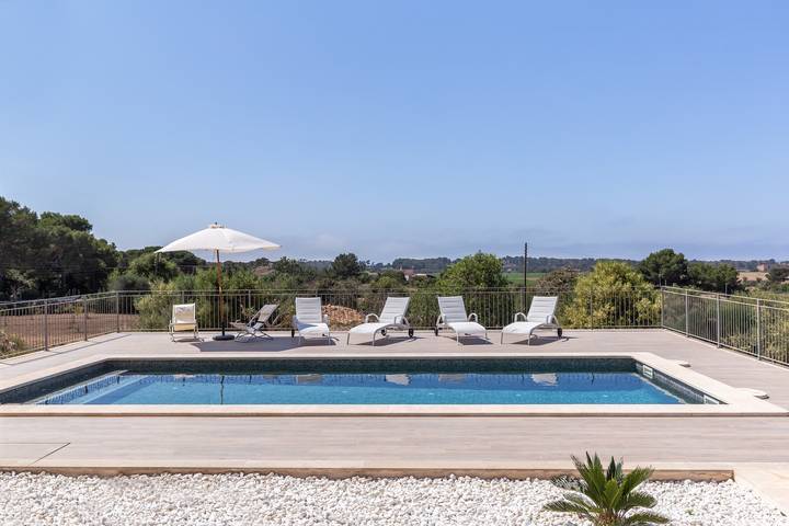 Ferienhaus für 6 Personen, mit Balkon und Garten in Ses Salines - 4