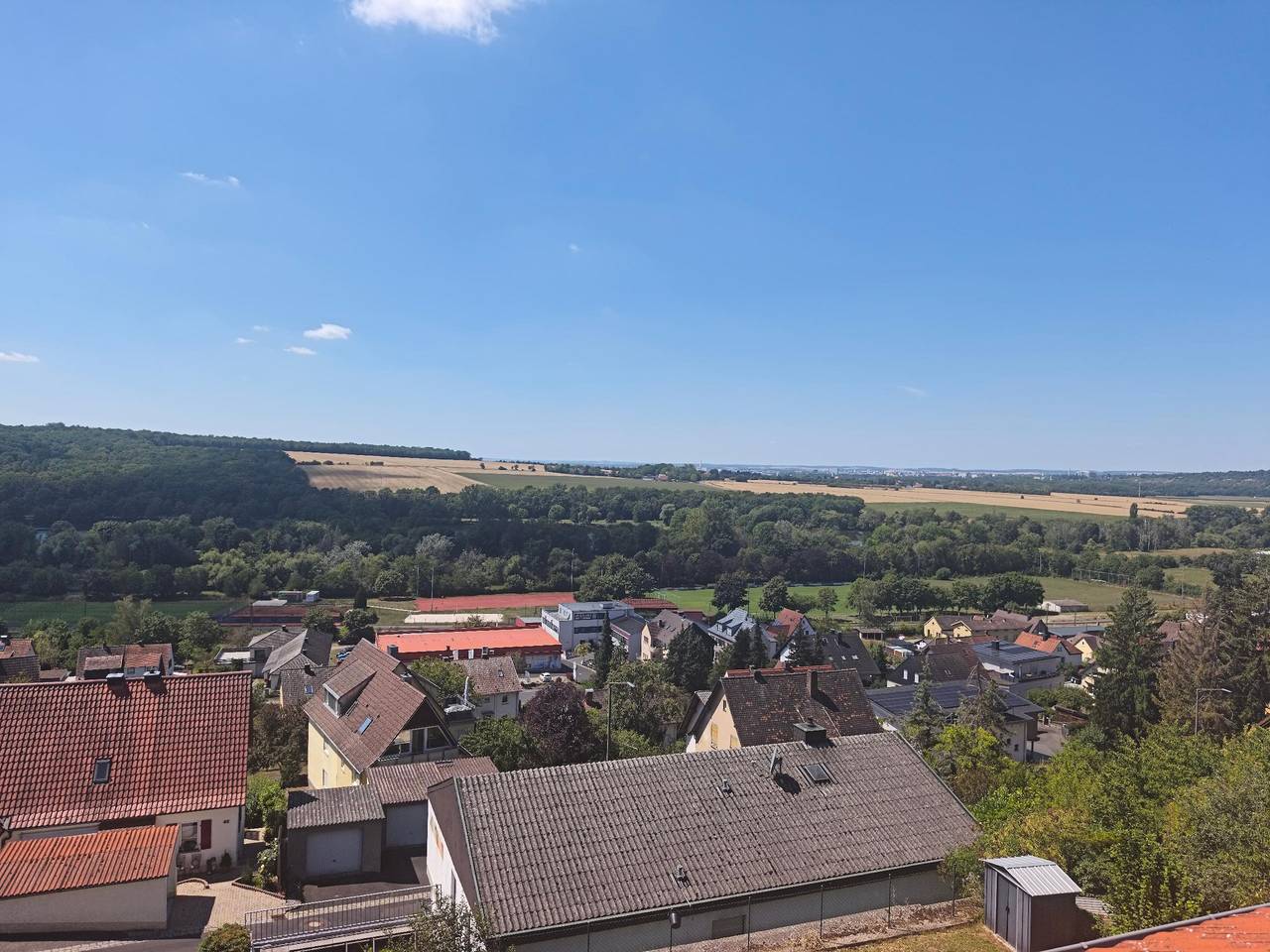 Ganze Wohnung, Ferienwohnung Bergblick in Schonungen, Fränkisches Weinland