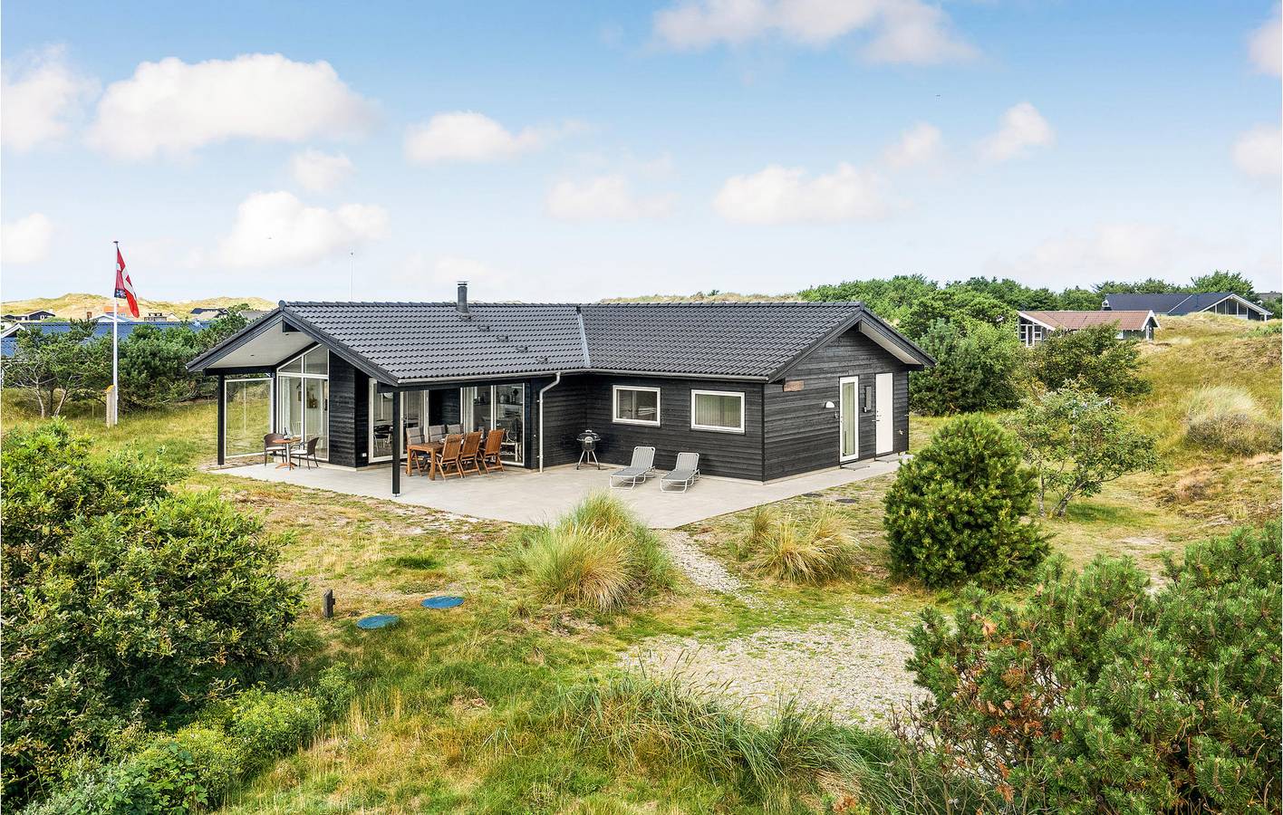 Holiday home for 6 people with terrace in Sønderho, Fanø