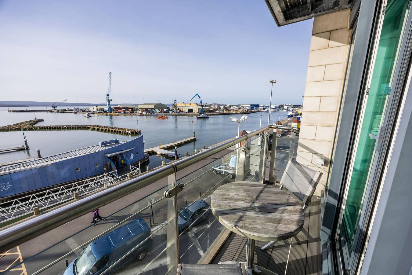 Ganze Wohnung, Marina Vista - Waterfront Views towards Brownsea Island and the Purbecks in Poole, Poole Harbour