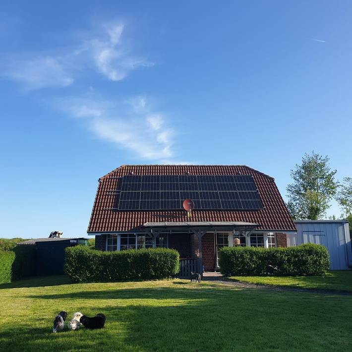 Ferienhaus für 6 Personen, mit Terrasse, mit Haustier in Neßmersiel