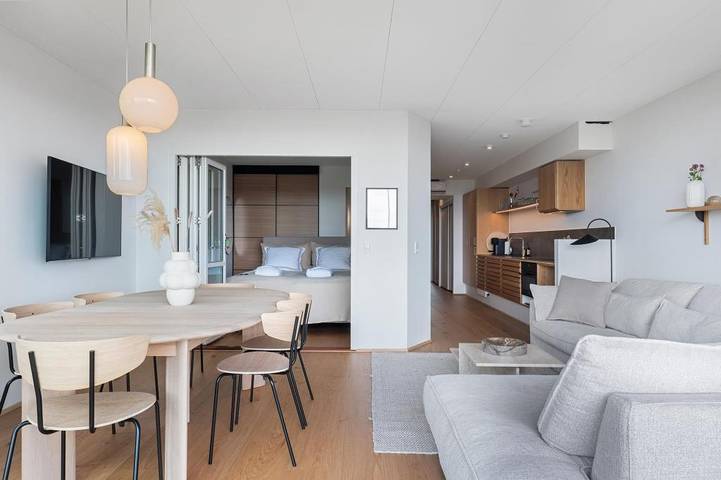 Eksklusive Ferienwohnung für 4 Personen in erster Reihe am Strand in Kerteminde in Kerteminde, Kerteminde und Umgebung